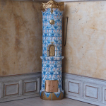 Tile Stove Blue